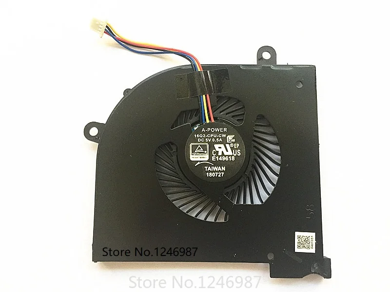 SSEA New CPU Cooling Fan for MSI GS65 GS65VR P65 MS-16Q1 MS-16Q2 MS-16Q3 Laptop Fan
SSEA New CPU Cooling Fan for MSI GS65 GS65VR P65 MS-16Q1 MS-16Q2 MS-16Q3 Laptop Fan