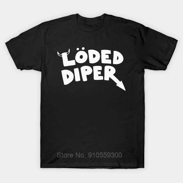 

Men t-shirt LODED DIPER DIARY OF A WIMP KID tshirt male brand teeshirt men summer cotton t shirt