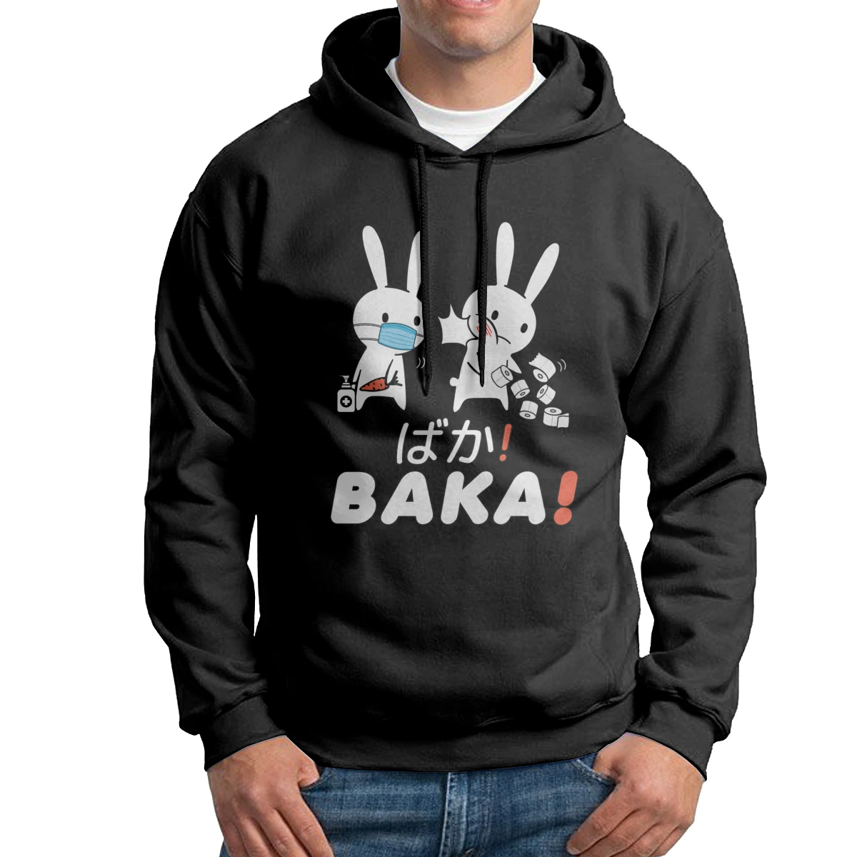 Мужские хлопковые толстовки с капюшоном Baka, удобные толстовки с капюшоном из чистого хлопка, в стиле аниме
Мужские хлопковые толстовки с капюшоном Baka, удобные толстовки с капюшоном из чистого хлопка, в стиле аниме