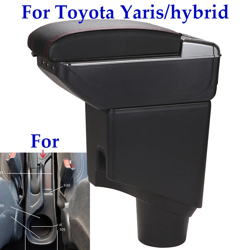 For Toyota Yaris armrest box For Toyota Yaris hybrid car 2021 2020 2019 2018 retrofit parts storage accessories interior USB LED
For Toyota Yaris armrest box For Toyota Yaris hybrid car 2021 2020 2019 2018 retrofit parts storage accessories interior USB LED