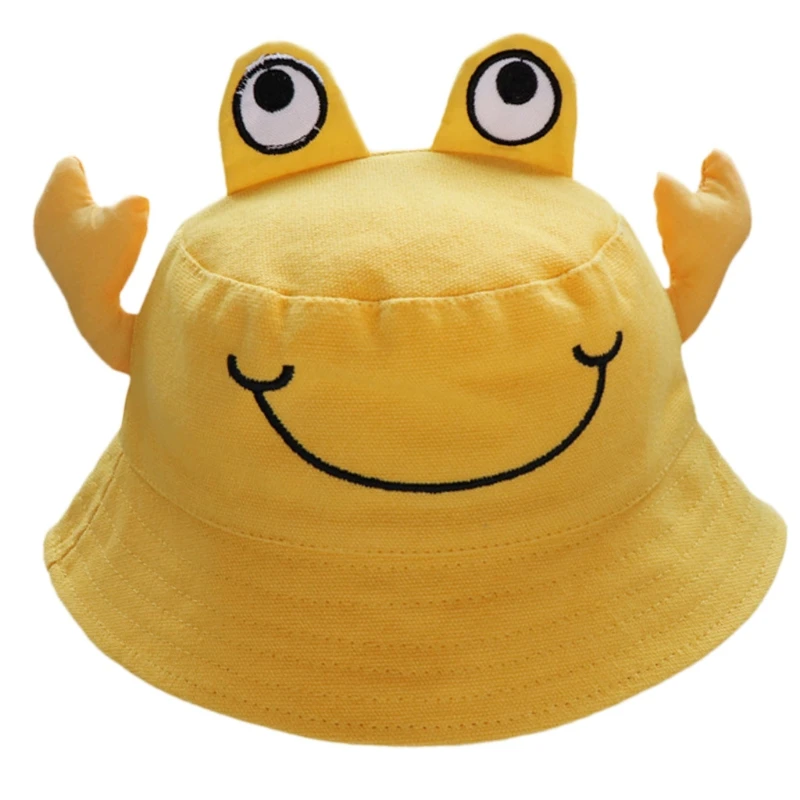 Q1QA Toddler Baby Cartoon Crab Pattern Cotton Bucket Hat Sun Protection Fisherman Hat
Q1QA Toddler Baby Cartoon Crab Pattern Cotton Bucket Hat Sun Protection Fisherman Hat