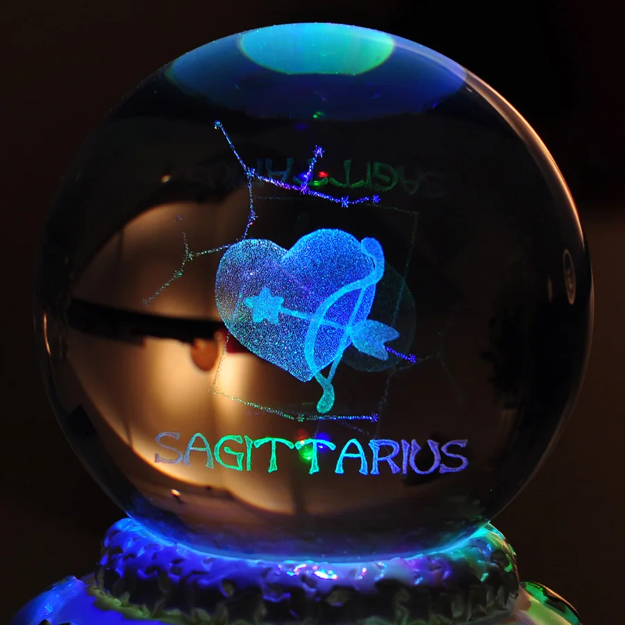 Creative 12 Constellation Luminous Crystal Ball Music Box Rotating Musical Boxes for Boy Girl Friend Birthday Day Gifts
Creative 12 Constellation Luminous Crystal Ball Music Box Rotating Musical Boxes for Boy Girl Friend Birthday Day Gifts