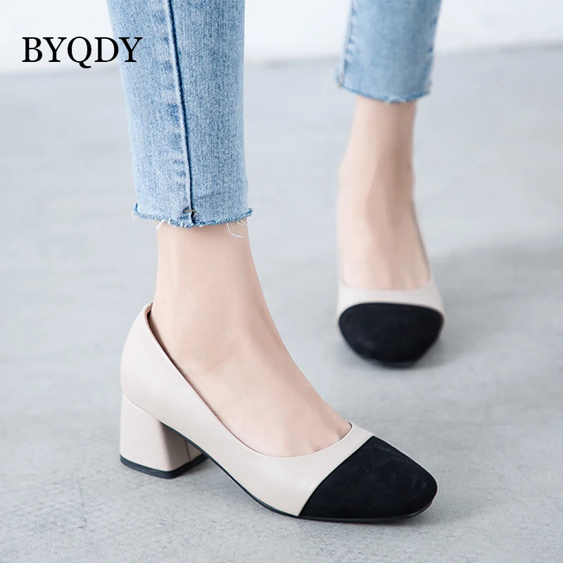BYQDY Pointed Toe Spring Summer Contrast Color Woman Shoes Luxury Brand Office Career Pumps Women High Heels Shoes Plus Size 43
BYQDY Pointed Toe Spring Summer Contrast Color Woman Shoes Luxury Brand Office Career Pumps Women High Heels Shoes Plus Size 43
