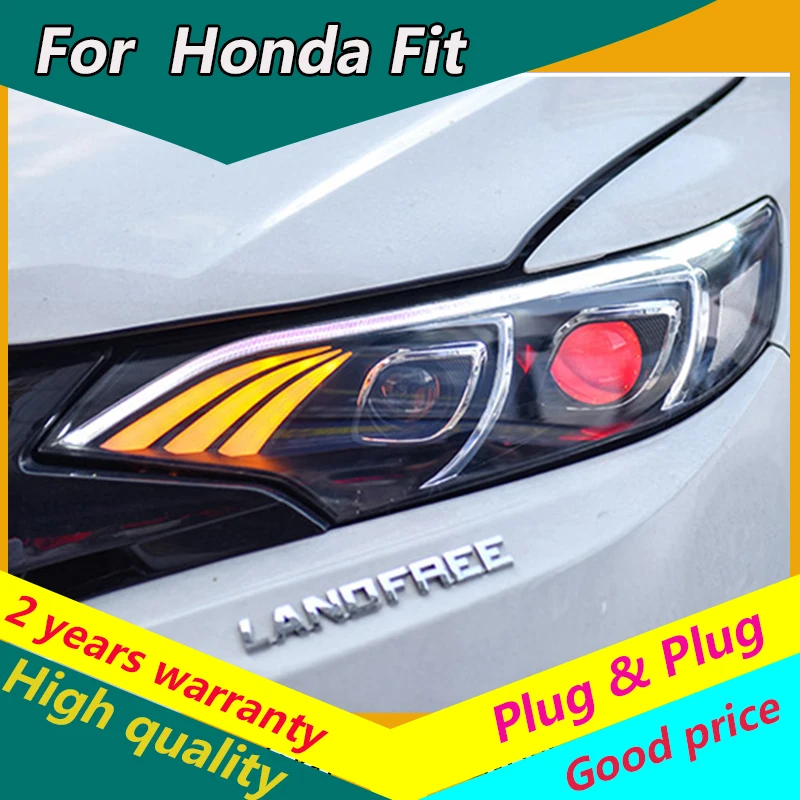 KOWELL Car Styling Headlights 2014 2015 2016 2017 For Honda Fit Headlamp DRL Lens Double Beam Xenon of Benz Led Bar Style 
KOWELL Car Styling Headlights 2014 2015 2016 2017 For Honda Fit Headlamp DRL Lens Double Beam Xenon of Benz Led Bar Style