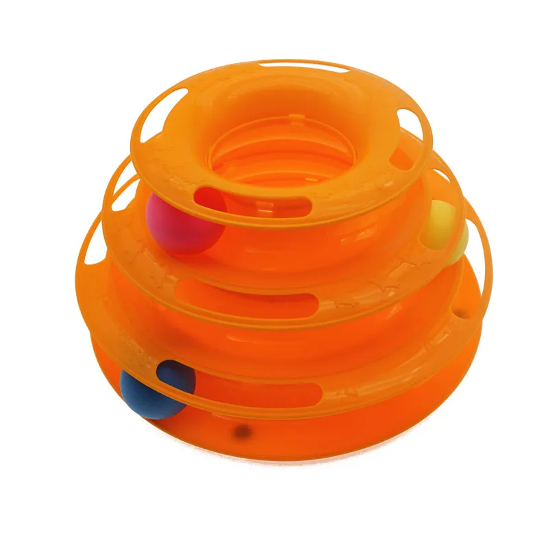 Pet Cat Toy Three Levels Tower Tracks Disc Cat Intelligence Pay Disc Cat Toys For Kids Ball Interactive Training Amusement Plate
Pet Cat Toy Three Levels Tower Tracks Disc Cat Intelligence Pay Disc Cat Toys For Kids Ball Interactive Training Amusement Plate