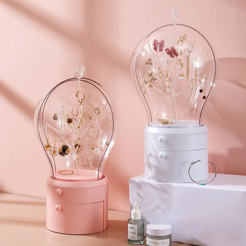 Jewelry Box To Receive Chest Earrings Necklace Earrings Hand Jewelry Web Celebrity with Multi-function Display Originality
Jewelry Box To Receive Chest Earrings Necklace Earrings Hand Jewelry Web Celebrity with Multi-function Display Originality