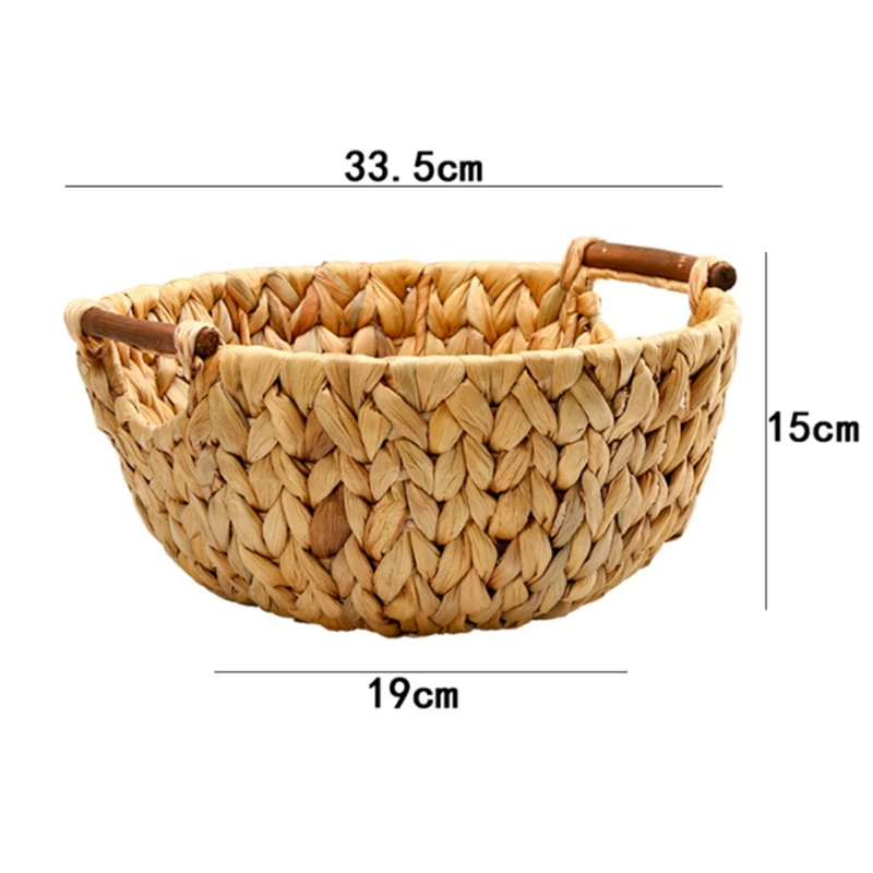 Creative Rattan Fruit Baskets Decorative Handle Storage Baskets Straw Bread Baskets Wicker Picnic Basket 
Creative Rattan Fruit Baskets Decorative Handle Storage Baskets Straw Bread Baskets Wicker Picnic Basket