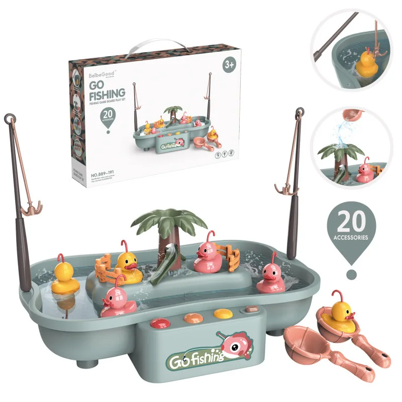 2021 Kind Speelgoed Magnetische Vissen Muziek Elektrische Circulatie Vissen Eend Vissen Platform Water Play Game Kids Gift 
2021 Kind Speelgoed Magnetische Vissen Muziek Elektrische Circulatie Vissen Eend Vissen Platform Water Play Game Kids Gift