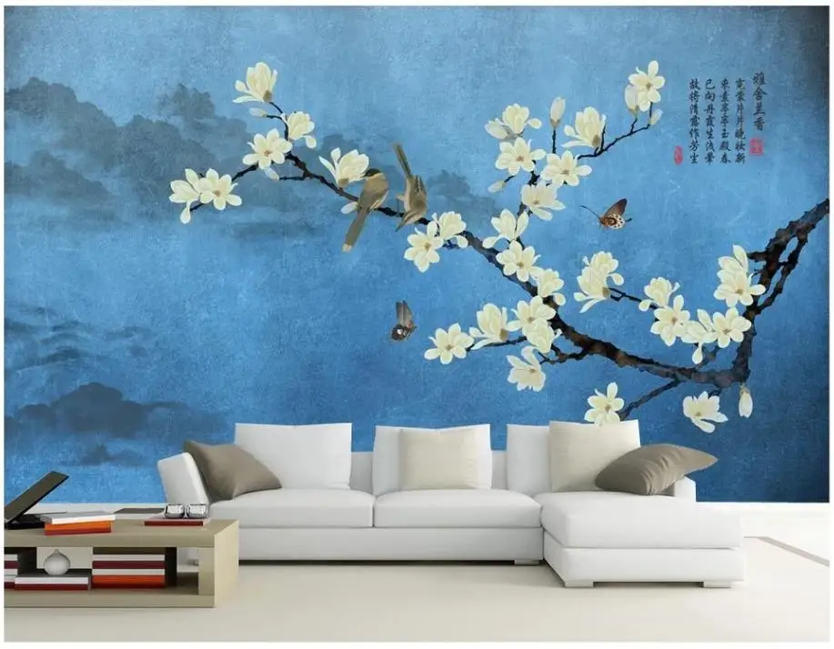 Custom photo wallpaper 3d murals wallpapers New chinese style hand painted flowers ink landscape mural wall papers home decor
Custom photo wallpaper 3d murals wallpapers New chinese style hand painted flowers ink landscape mural wall papers home decor