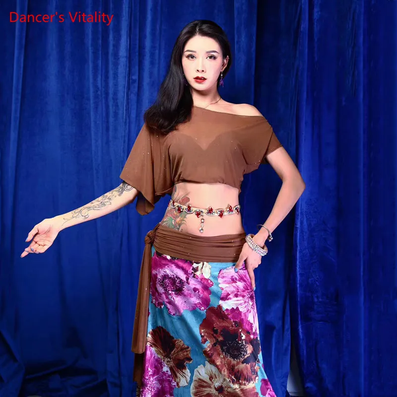 Belly Dance Female Adult High-end Temperament Top Long Skirt Performance Clothes Set Professional Training Clothing Suit
Belly Dance Female Adult High-end Temperament Top Long Skirt Performance Clothes Set Professional Training Clothing Suit