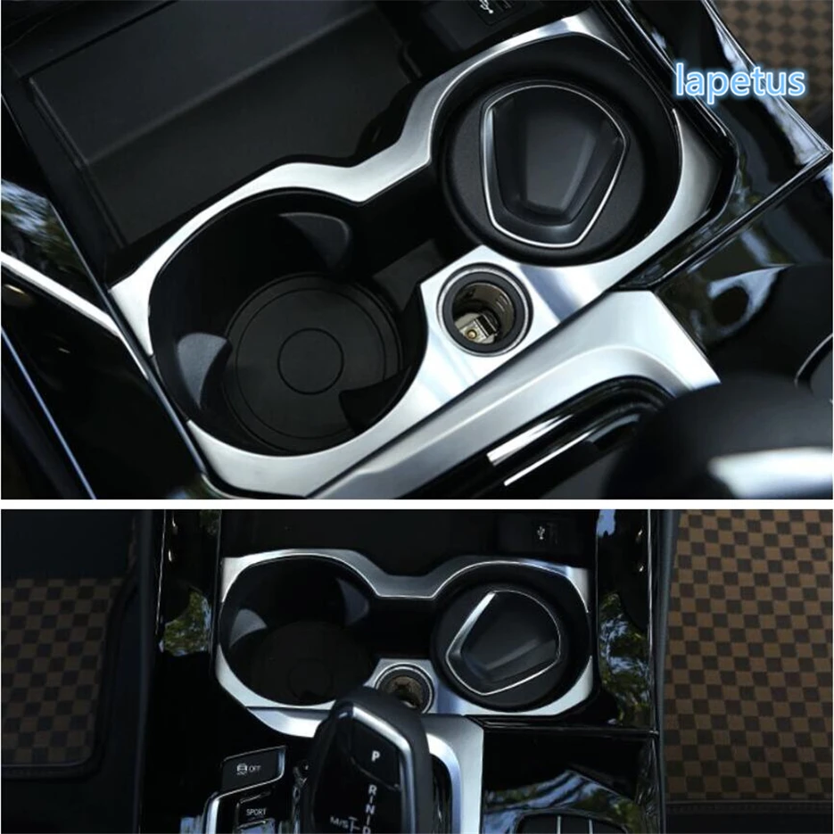 Lapetus Front Seat Water Cup Holder Decoration Frame Cover Trim 2 Pcs / Set Fit For BMW X3 G01 2018 - 2021 ABS Matte Style
Lapetus Front Seat Water Cup Holder Decoration Frame Cover Trim 2 Pcs / Set Fit For BMW X3 G01 2018 - 2021 ABS Matte Style