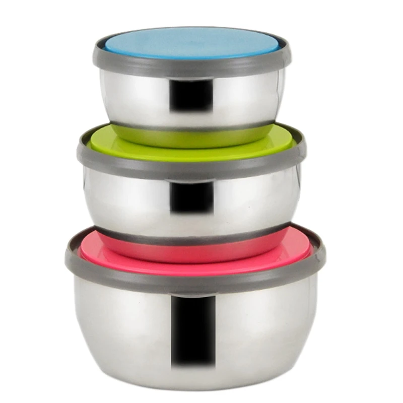 С крышками, 3 металлические чаши-гнезда, герметичная коробка для сохранения свежести, Размер 12-14-16 см, отлично подходит для смешивания и серв...
С крышками, 3 металлические чаши-гнезда, герметичная коробка для сохранения свежести, Размер 12-14-16 см, отлично подходит для смешивания и серв...