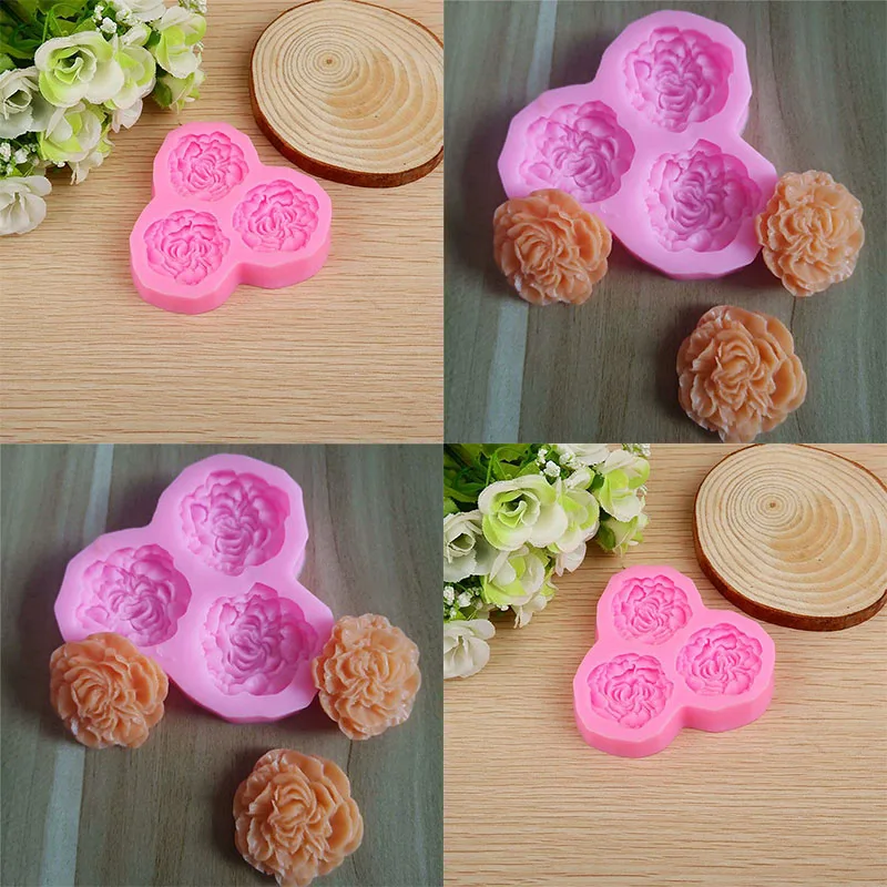 Peony Flower Silicone Fondant Icing Mould Cake Mold Decoration Home Kitchen Baking Tool Silicone mold
Peony Flower Silicone Fondant Icing Mould Cake Mold Decoration Home Kitchen Baking Tool Silicone mold