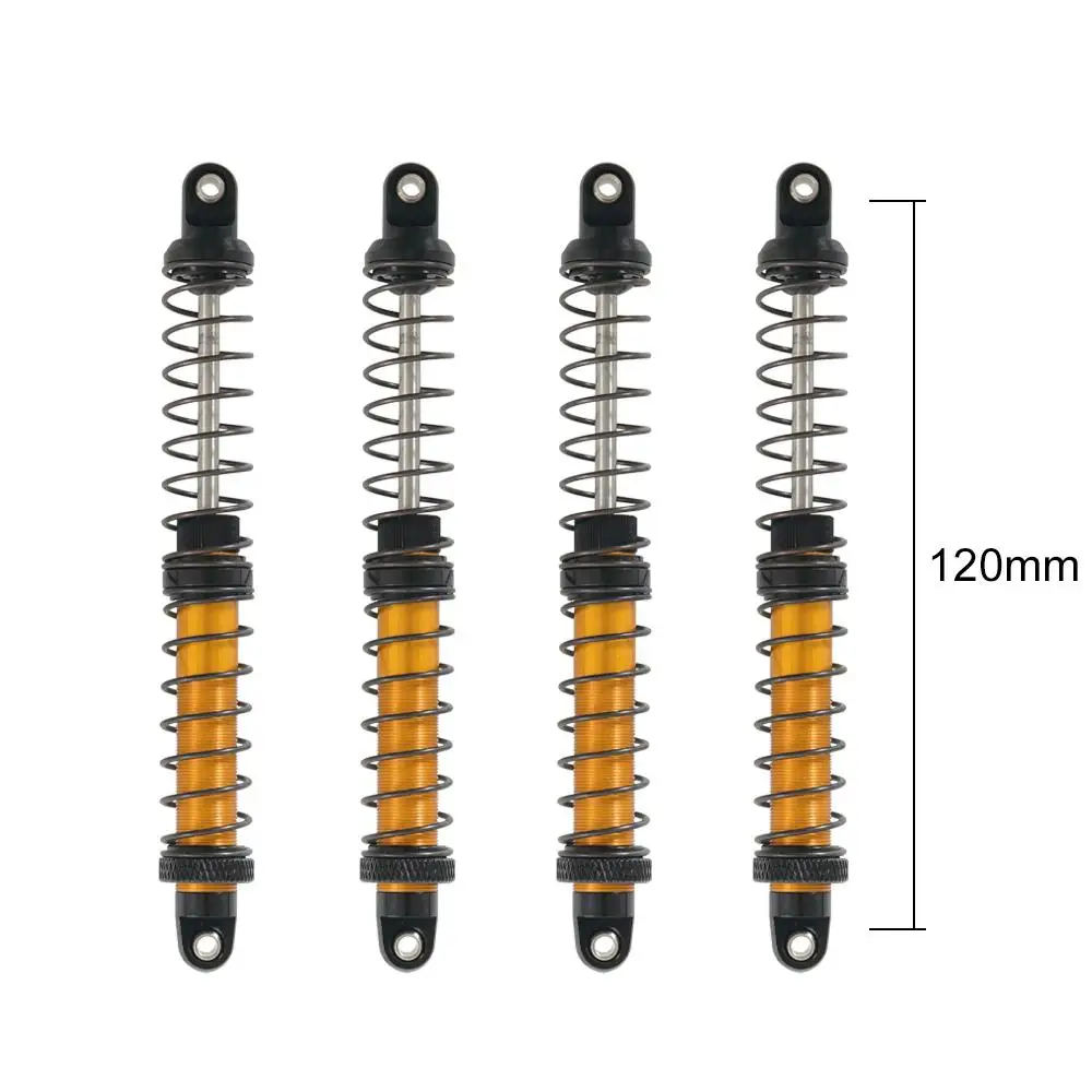 Oil Adjustable70/80/90/100/110/120mm Metal Shock Absorber Damper for 1/10 RC Car Parts Truck Crawler Axial SCX10 TRX4 D90 90046
Oil Adjustable70/80/90/100/110/120mm Metal Shock Absorber Damper for 1/10 RC Car Parts Truck Crawler Axial SCX10 TRX4 D90 90046