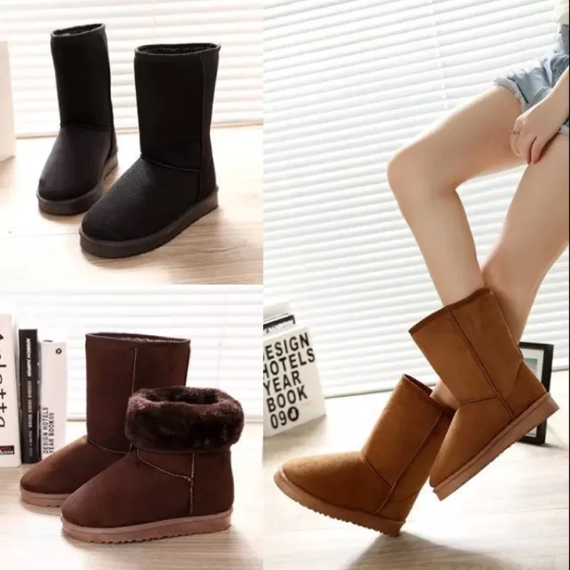 Winter New Flat Bottom Plush Warm Medium Boots Snow Boots Women's Cotton Boots Anti Slip Classic Student Cotton Shoes
Winter New Flat Bottom Plush Warm Medium Boots Snow Boots Women's Cotton Boots Anti Slip Classic Student Cotton Shoes