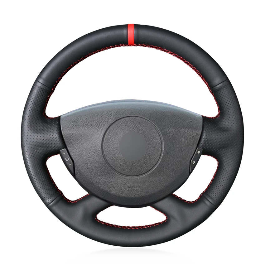 Hand-stitched Black Genuine Leather Anti-slip Car Steering Wheel Cover for Renault Laguna 2004-2007 Vel Satis 2001-2005
Hand-stitched Black Genuine Leather Anti-slip Car Steering Wheel Cover for Renault Laguna 2004-2007 Vel Satis 2001-2005