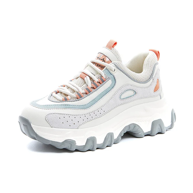 2021 Chunky Sneakers For Women Platform Vulcanize Shoes White Women Casual Shoes Fashion Breathable Dad Shoes Ladies Sneakers 39
2021 Chunky Sneakers For Women Platform Vulcanize Shoes White Women Casual Shoes Fashion Breathable Dad Shoes Ladies Sneakers 39