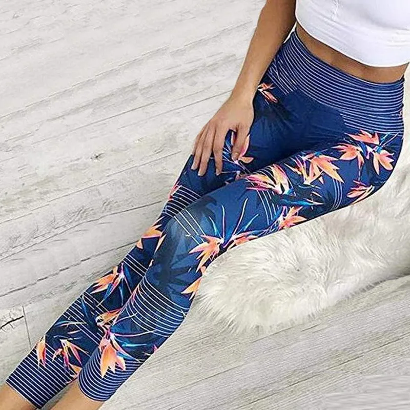 Yoga Pants Women's Fitness Sport Leggings Stripe Printing Elastic Gym Workout Tights S-XL Running Trousers Plus Size
Yoga Pants Women's Fitness Sport Leggings Stripe Printing Elastic Gym Workout Tights S-XL Running Trousers Plus Size
