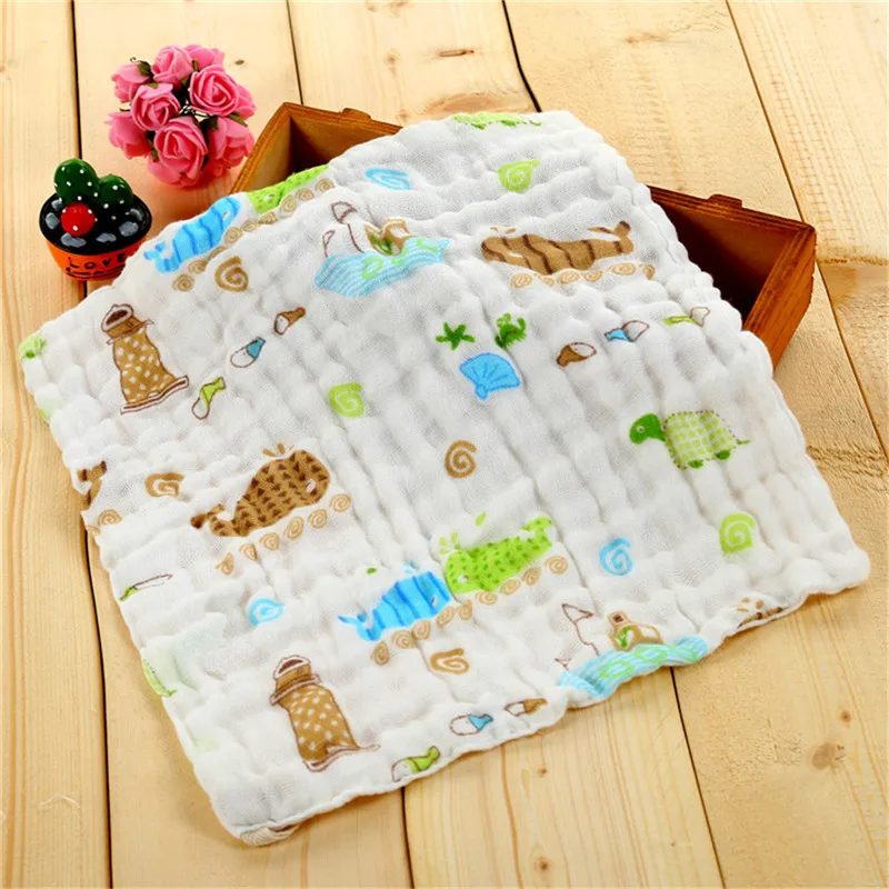 8 Pcs/Lot Cute Cartoon Baby Towels Kids 6 Layers Cotton Muslin Gauze Washcloths Newborn Boys Girls Stuff Hand Face Wipes Cloth
8 Pcs/Lot Cute Cartoon Baby Towels Kids 6 Layers Cotton Muslin Gauze Washcloths Newborn Boys Girls Stuff Hand Face Wipes Cloth