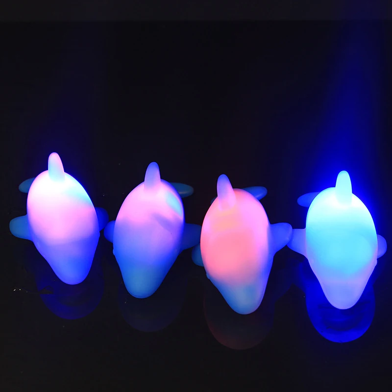 Baby Dolphin Bath Toys Kids Led Lighting Up Water Floating Toy Glowing Beach Toys for Children Luminous Swim Rubber Ducks Toys
Baby Dolphin Bath Toys Kids Led Lighting Up Water Floating Toy Glowing Beach Toys for Children Luminous Swim Rubber Ducks Toys