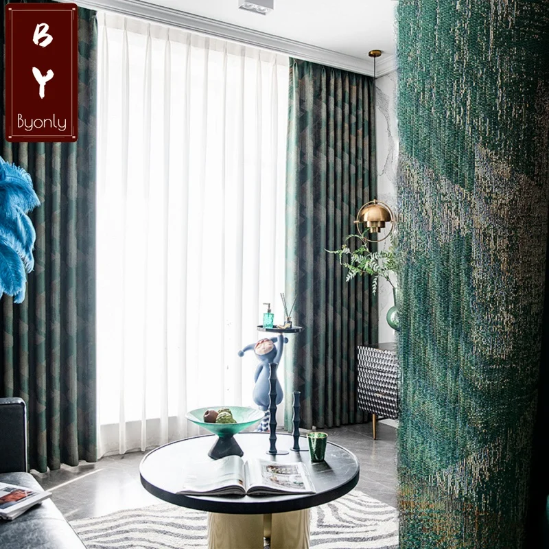 Modern Light Luxury Simple Geometric Blackout Curtains Customized Finished Sunscreen Curtains for Living Dining Room Bedroom
Modern Light Luxury Simple Geometric Blackout Curtains Customized Finished Sunscreen Curtains for Living Dining Room Bedroom