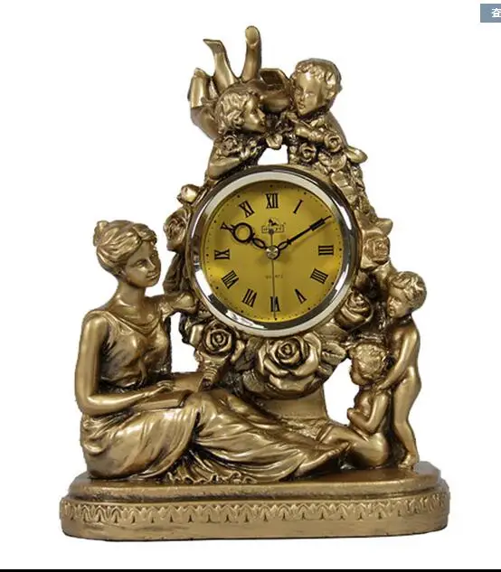 RETRO-EUROPEAN BELL LIVING ROOM CREATIVE SILENT CLOCK BEDSIDE CABINET ELECTRONIC CLOCK AND TV CABINET CRAFTS HOME STATUES
RETRO-EUROPEAN BELL LIVING ROOM CREATIVE SILENT CLOCK BEDSIDE CABINET ELECTRONIC CLOCK AND TV CABINET CRAFTS HOME STATUES