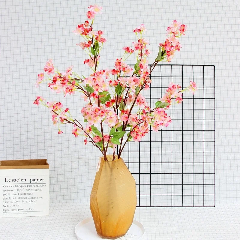 High-end Simulation, 110cm Long Cherry Blossom Branches, Home Living Room Decoration, Holiday Parties, Hotels, Wedding Flowers
High-end Simulation, 110cm Long Cherry Blossom Branches, Home Living Room Decoration, Holiday Parties, Hotels, Wedding Flowers