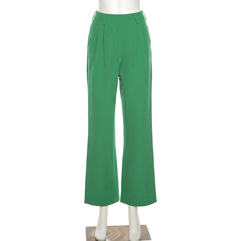 High Waist Office Lady Straight-Leg Pants Women Pocket Zipper Design for Workers Commuting Harajuku Bottoms Streetwear Trousers
High Waist Office Lady Straight-Leg Pants Women Pocket Zipper Design for Workers Commuting Harajuku Bottoms Streetwear Trousers