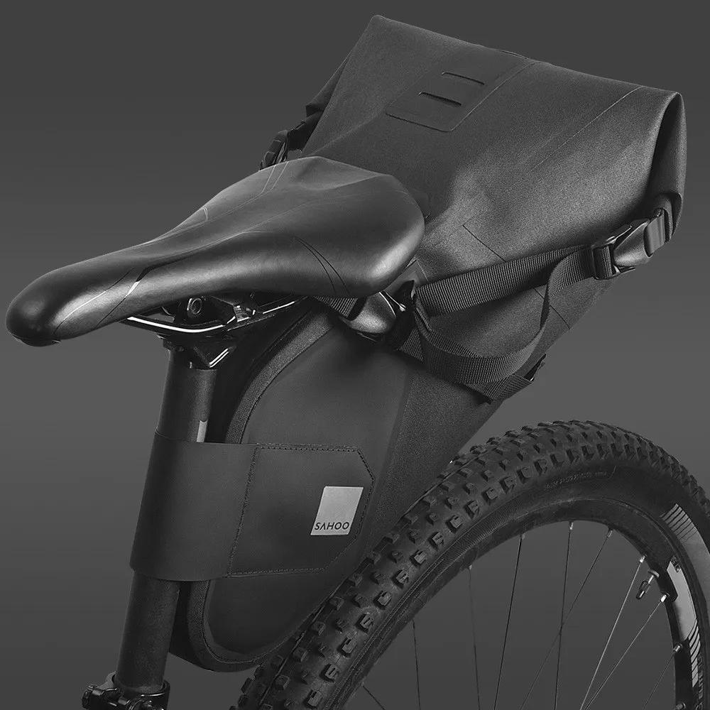 Waterproof 7L Bicycle Saddle Bag Large Capacity Bicycle Seat Bag Storage Bag Reflective Cycling Rear Seat Post Bag Tail Rear Bag
Waterproof 7L Bicycle Saddle Bag Large Capacity Bicycle Seat Bag Storage Bag Reflective Cycling Rear Seat Post Bag Tail Rear Bag