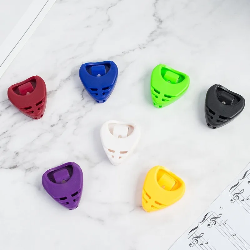2PCS/Lot Colorful Guitar Pick Holder Plastic Plectrum Case with Self Adhesive Sticker Guitar Pick Storage Boxes Guitar Parts
2PCS/Lot Colorful Guitar Pick Holder Plastic Plectrum Case with Self Adhesive Sticker Guitar Pick Storage Boxes Guitar Parts