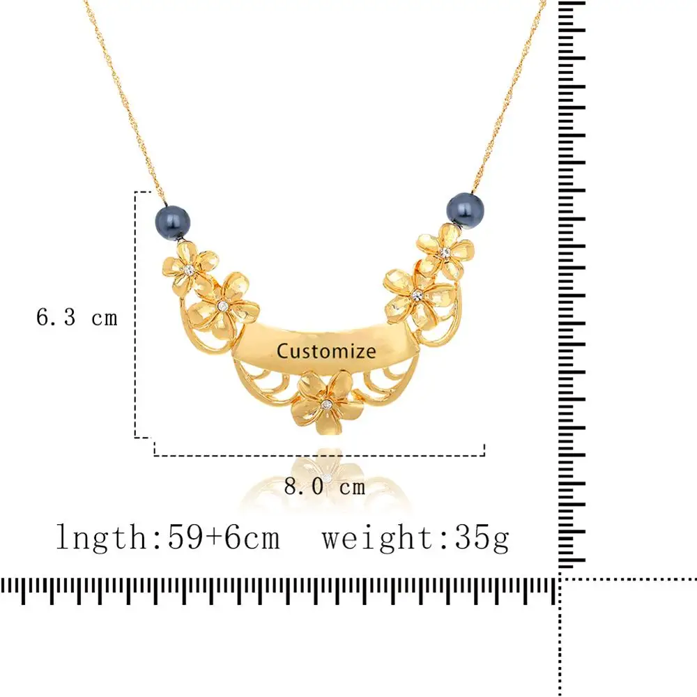 Cring Coco Personalized Custom Name Necklace & Pendant Fashion Hawaiian Plumeria Flower Pendants Chain Necklaces for Women
Cring Coco Personalized Custom Name Necklace & Pendant Fashion Hawaiian Plumeria Flower Pendants Chain Necklaces for Women