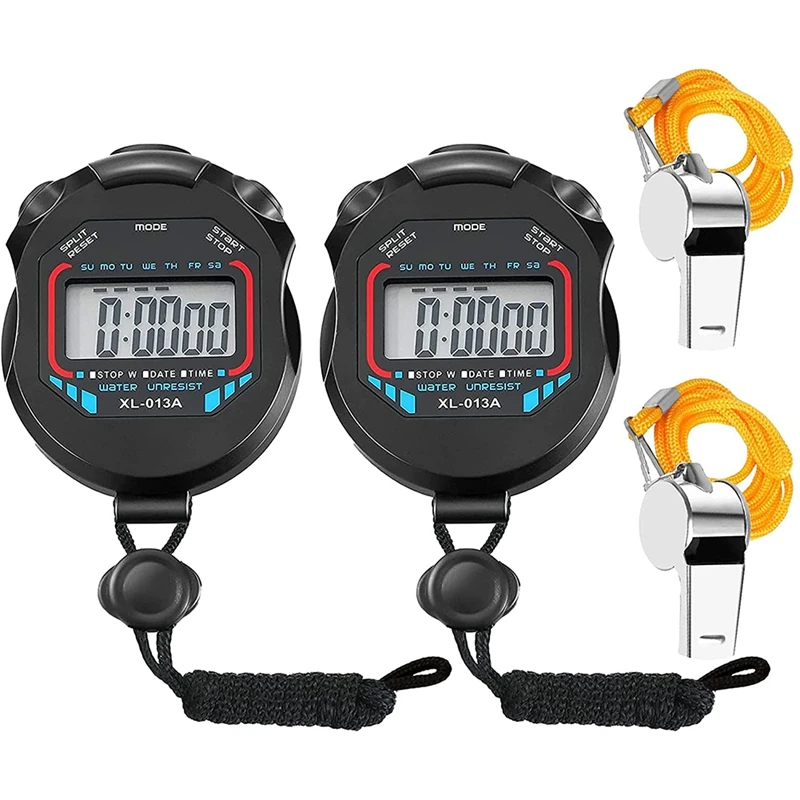 Digital Stopwatch Timers Sports Stopwatch,LCD Screen Display Waterproof Stopwatch for Referee or Kid Use
Digital Stopwatch Timers Sports Stopwatch,LCD Screen Display Waterproof Stopwatch for Referee or Kid Use