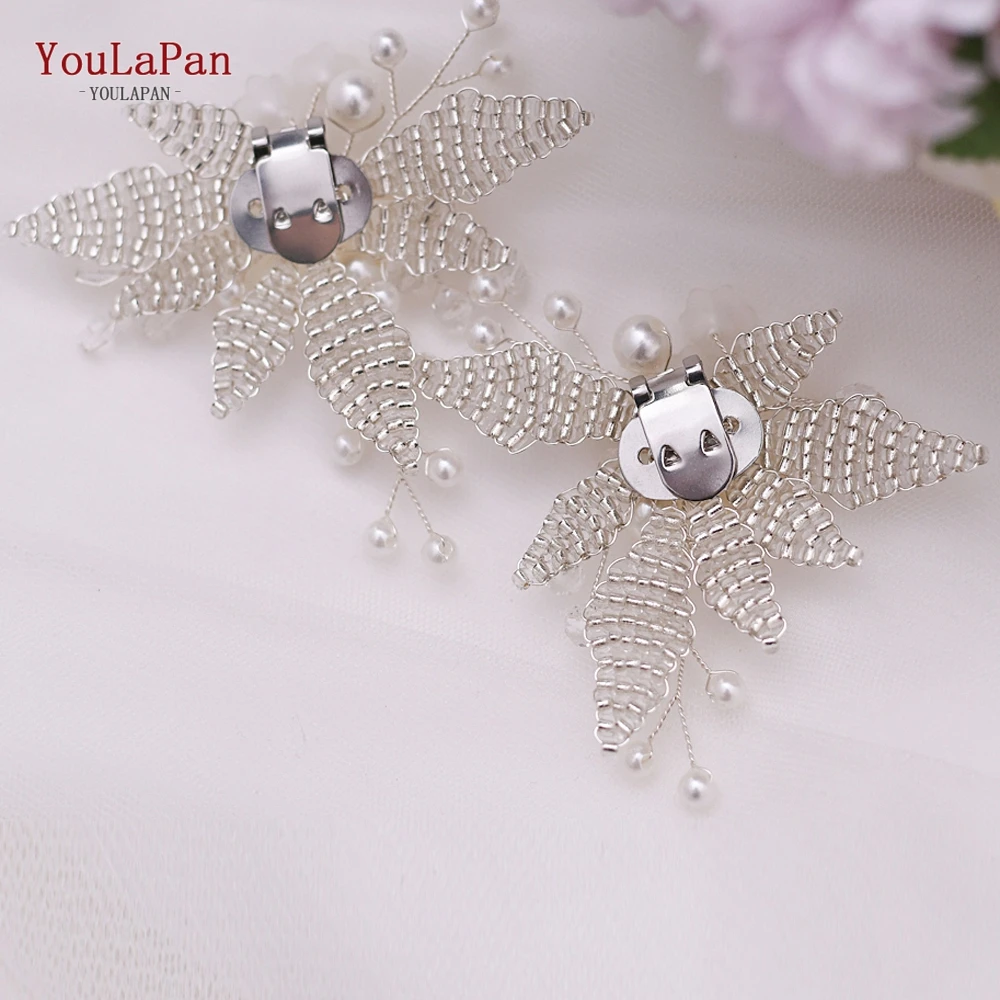 YouLaPan X07 Frosted Flower Shoe Clip Pearl Shoe Buckle Bride Women Metal Shoes Ornaments Accessories Tiny Beaded Shoes Clips
YouLaPan X07 Frosted Flower Shoe Clip Pearl Shoe Buckle Bride Women Metal Shoes Ornaments Accessories Tiny Beaded Shoes Clips