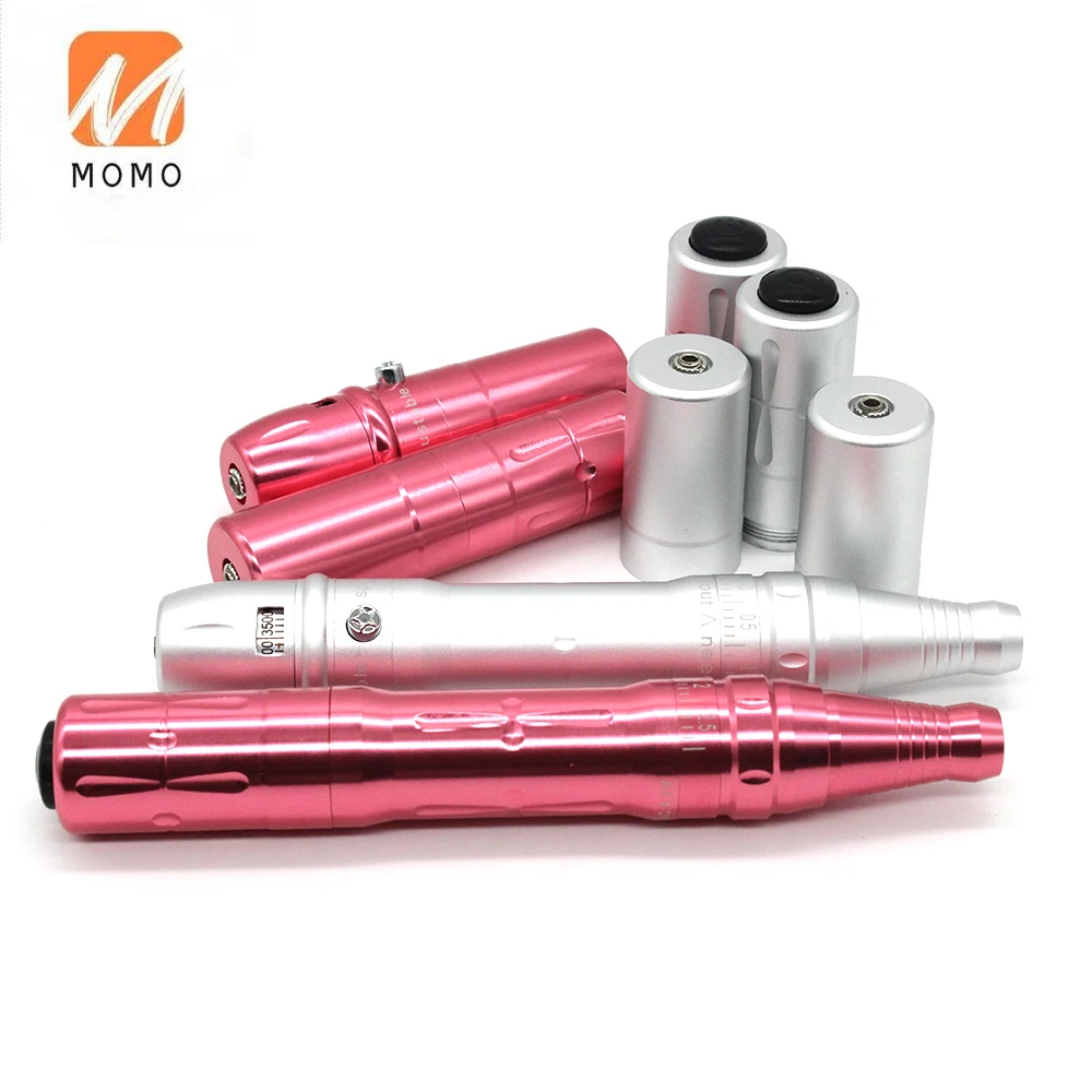 in Wireless PMU Machine with 2 Batteries and a 1R or 3R Needle for Eyebrow Microblading Makeup Tattoo Machine
in Wireless PMU Machine with 2 Batteries and a 1R or 3R Needle for Eyebrow Microblading Makeup Tattoo Machine