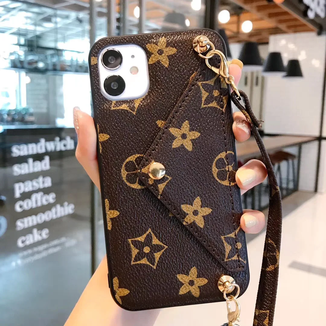 PU Leather Female Crossbody Style Phone Case Stand Pause Ladies Back Cover With Lanyards For iPhone X XR XS 11 12 Pro Max
PU Leather Female Crossbody Style Phone Case Stand Pause Ladies Back Cover With Lanyards For iPhone X XR XS 11 12 Pro Max