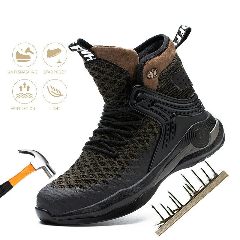 Winter Safety Boots Light and Comfortable Steel Toe Cap Anti-piercing Industrial Outdoor Work Shoes Foot Protection Combat Boots
Winter Safety Boots Light and Comfortable Steel Toe Cap Anti-piercing Industrial Outdoor Work Shoes Foot Protection Combat Boots
