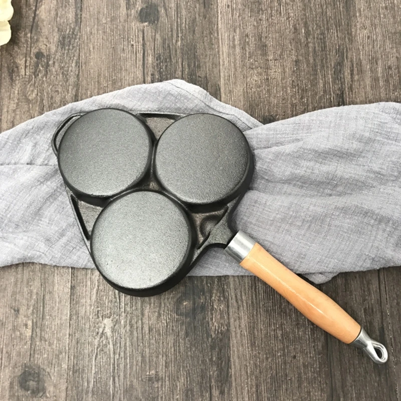 3 Holes Eggs Frying Pot Non-stick Thickened Omelet Pan Pancake Steak Cooking Ham Kitchen Breakfast Maker
3 Holes Eggs Frying Pot Non-stick Thickened Omelet Pan Pancake Steak Cooking Ham Kitchen Breakfast Maker