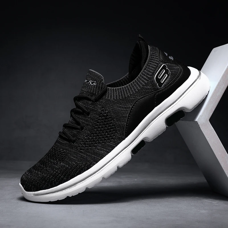 Men's Sports Shoes Black Casual Shoes Sneakers 2020 Mens Causal Comfortable Men Breathable Male Solid White Fashion Knitting
Men's Sports Shoes Black Casual Shoes Sneakers 2020 Mens Causal Comfortable Men Breathable Male Solid White Fashion Knitting