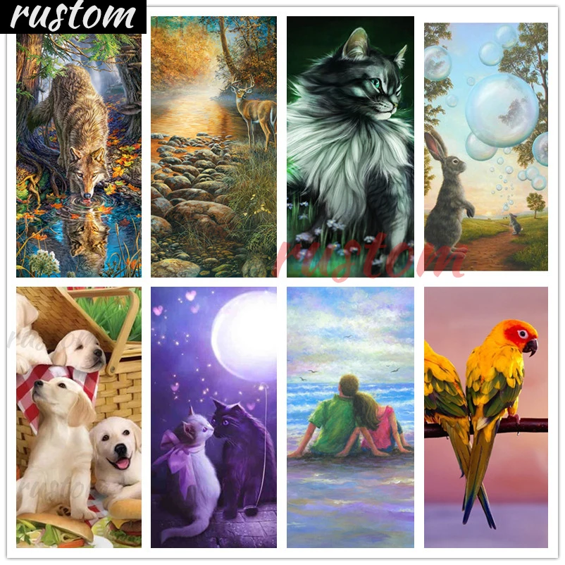 Full Square Diamond Painting Seaside Lover Diamond Embroidery Cross Stitch Animals Masaic Rhinestone Picture Home Decoration Ru
Full Square Diamond Painting Seaside Lover Diamond Embroidery Cross Stitch Animals Masaic Rhinestone Picture Home Decoration Ru