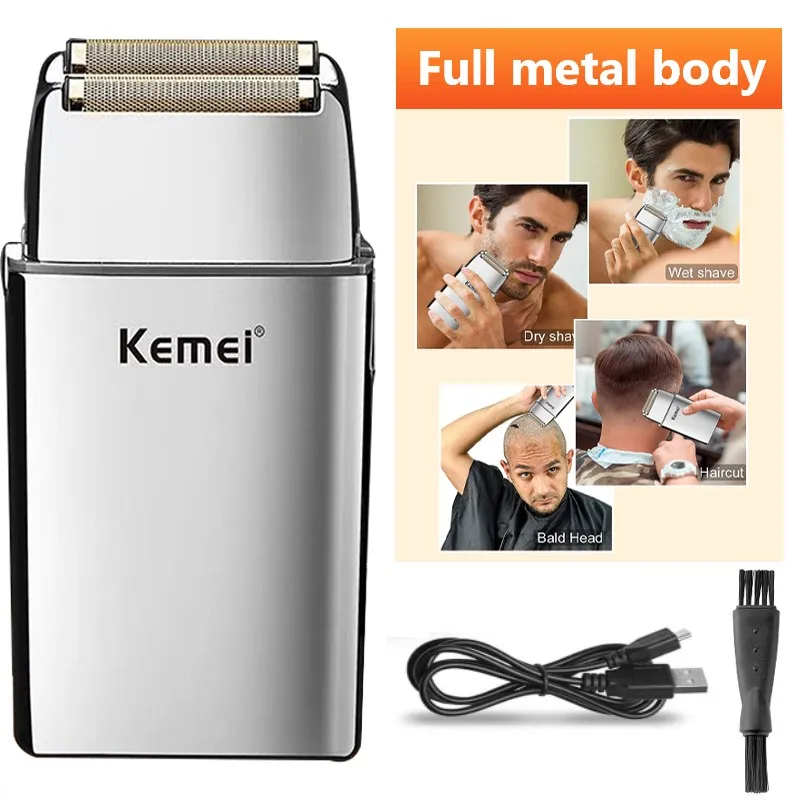 Kemei TX5 Pro, металлический корпус, Парикмахерская, устройство для бритья волос, для мужчин, для бороды, с лысой головой, перезаряжаемая электрич...
Kemei TX5 Pro, металлический корпус, Парикмахерская, устройство для бритья волос, для мужчин, для бороды, с лысой головой, перезаряжаемая электрич...