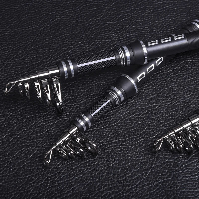 New Portable Carbon Fiber Telescopic Fishing Rods Spinning Rod Outdoor Sea Fishing Pole 
New Portable Carbon Fiber Telescopic Fishing Rods Spinning Rod Outdoor Sea Fishing Pole