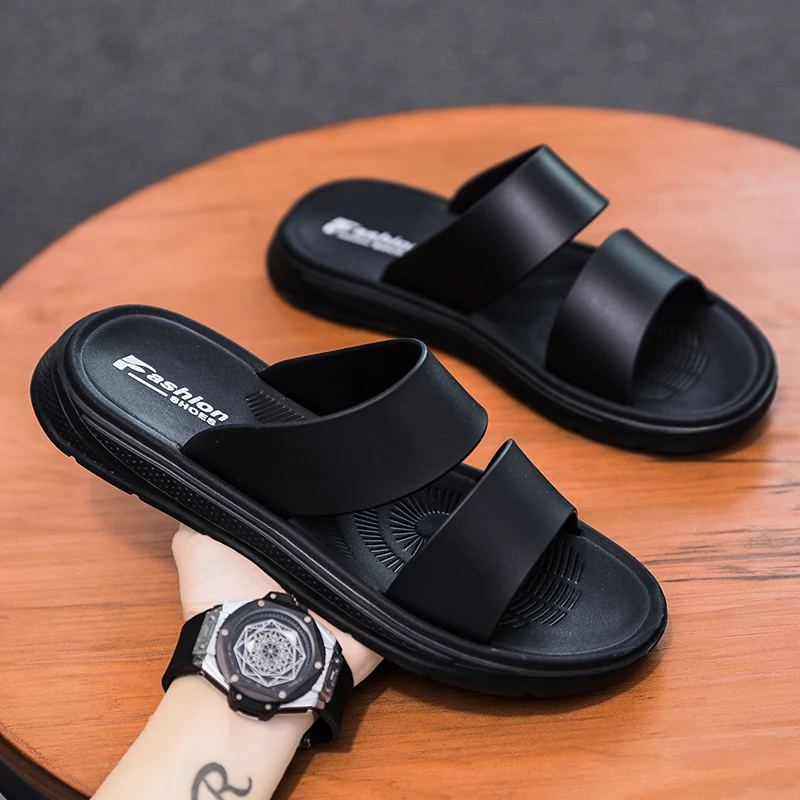 Thick Bottom Shoes Men Home Breathable Soft Light Casual Slippers Outdoor For Sandy Beach New 2021 Men's Summer High Quality
Thick Bottom Shoes Men Home Breathable Soft Light Casual Slippers Outdoor For Sandy Beach New 2021 Men's Summer High Quality