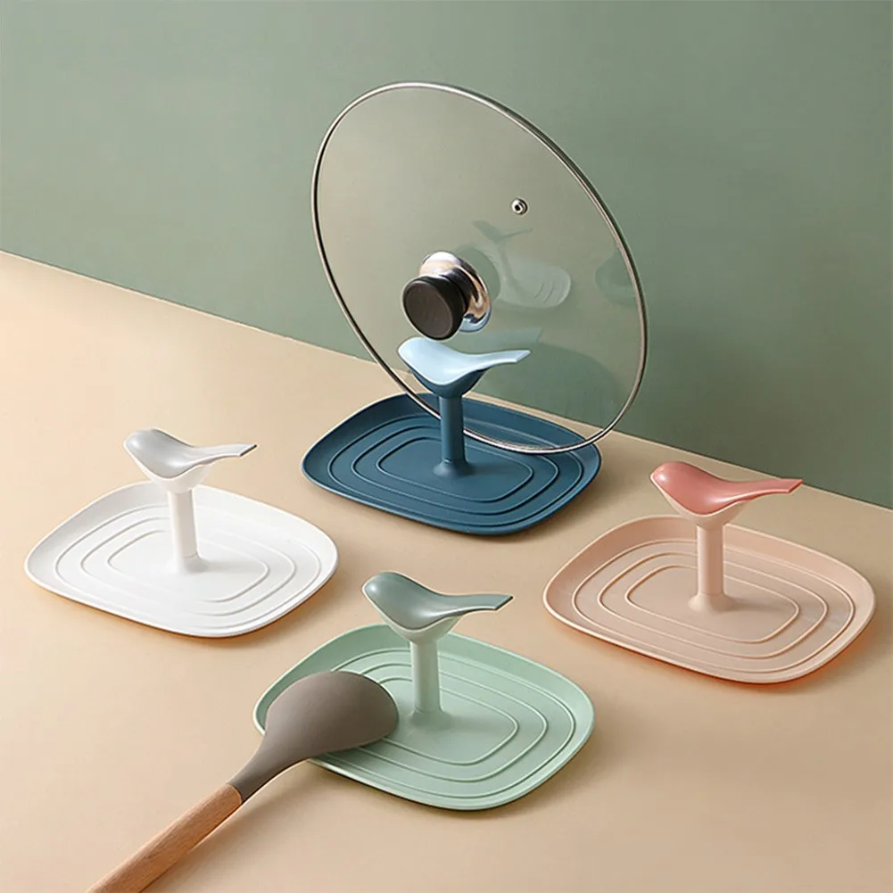 1PC Spoon Pot Lid Spatula Holder Rack Cover Strainer Pad Multifunction Stand Containers Storage Rack For Kitchen
1PC Spoon Pot Lid Spatula Holder Rack Cover Strainer Pad Multifunction Stand Containers Storage Rack For Kitchen