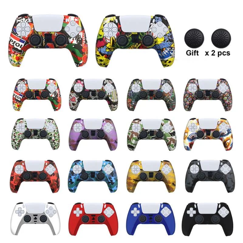 Protective Cover Silicone For SONY Playstation 5 For PS5 Accessories Controller Rubber Case For PS5 joysticks Thumb Grips Caps
Protective Cover Silicone For SONY Playstation 5 For PS5 Accessories Controller Rubber Case For PS5 joysticks Thumb Grips Caps
