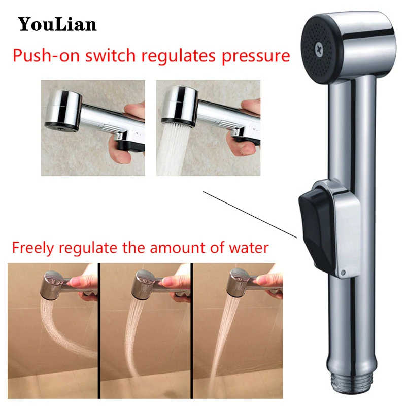Nozzle Bidet Sprayer Bathroom Handheld Toilet bidet sprayers Pressurization Handhelds Shower Flushing Device Pet Faucet Brushed
Nozzle Bidet Sprayer Bathroom Handheld Toilet bidet sprayers Pressurization Handhelds Shower Flushing Device Pet Faucet Brushed