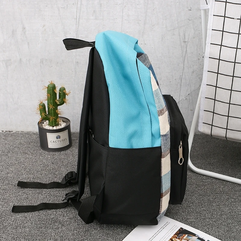 ABAY Luxury 4Pcs/Set Women Printing Backpack Student Bag Fashion Canvas Backpack Letter Lattice Computer Backpack Girls Bagpack
ABAY Luxury 4Pcs/Set Women Printing Backpack Student Bag Fashion Canvas Backpack Letter Lattice Computer Backpack Girls Bagpack