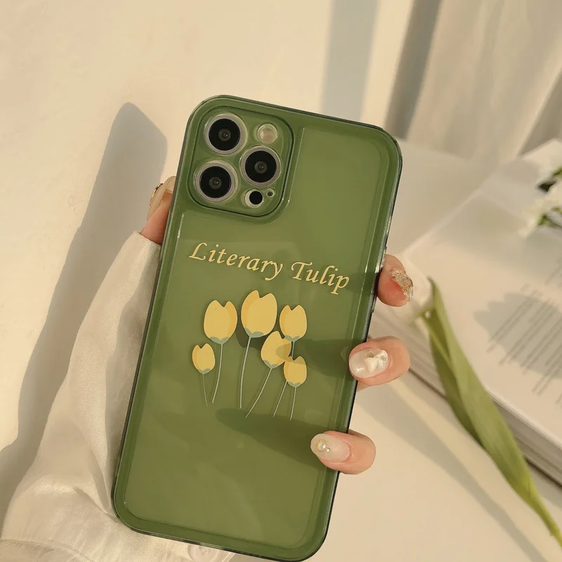 Simple TPU Transparent Green Flowers iPhone13 12 11 Pro Max Phone Case All Coverage Back Cover for Xr Xs 7 8plus For Women
Simple TPU Transparent Green Flowers iPhone13 12 11 Pro Max Phone Case All Coverage Back Cover for Xr Xs 7 8plus For Women