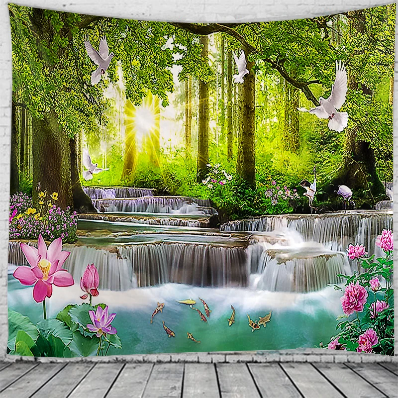 3D landscape scenery tapestry hippie wall tapestry bohemian decoration tapestry bedroom dormitory decoration tapestry
3D landscape scenery tapestry hippie wall tapestry bohemian decoration tapestry bedroom dormitory decoration tapestry