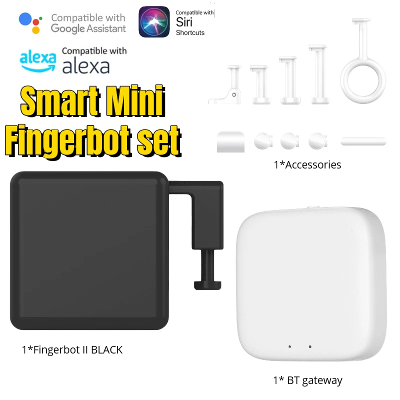 Робот-ружье TUYA Adaprox Fingerbot, обновленная версия 2,0, мини-робот Smart Life с дистанционным управлением через приложение, работает с Alexa Google Assistant
Робот-ружье TUYA Adaprox Fingerbot, обновленная версия 2,0, мини-робот Smart Life с дистанционным управлением через приложение, работает с Alexa Google Assistant