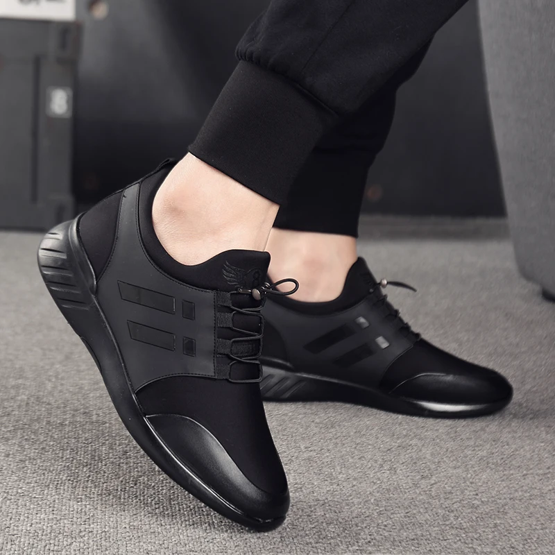 2019 Men's Shoes Quality Lycra+Cow Leather Shoes Brand 8CM Increasing British Shoes New Spring Black Man Casual Height Shoes
2019 Men's Shoes Quality Lycra+Cow Leather Shoes Brand 8CM Increasing British Shoes New Spring Black Man Casual Height Shoes